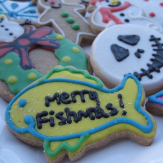 That's right. I said Merry Fishmas!