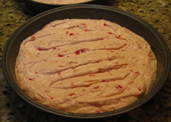 This bakes really evenly. . without a huge dome on top.