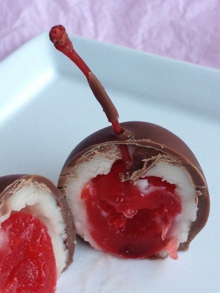 Creamy Chocolate Covered Cherries