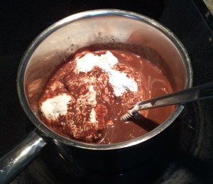 melting marshmallow fluff