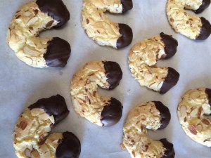 Almond Crescents